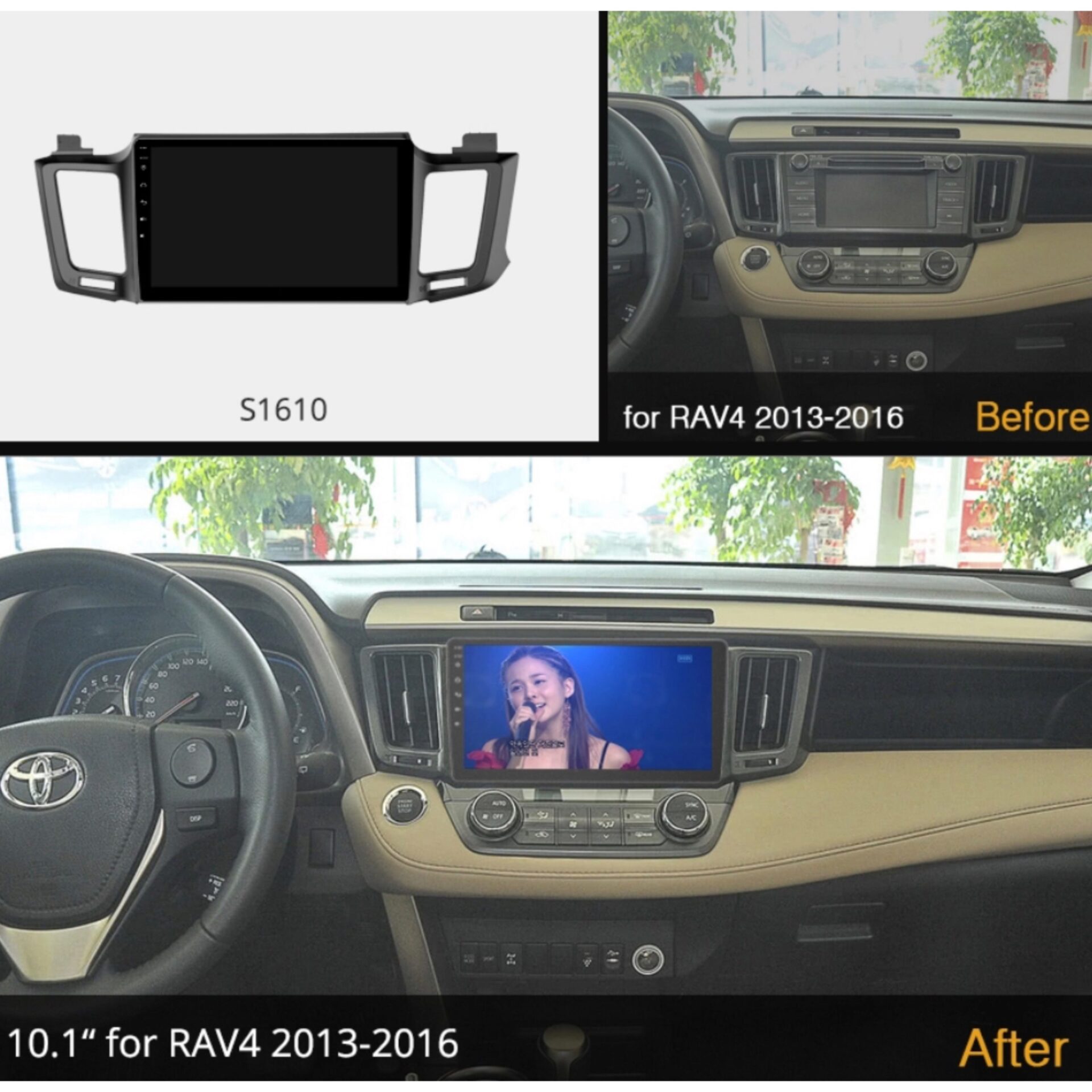 KIT 10" TOYOTA RAV4 4XA40 5XA50 2012-2018 - Imagen 2