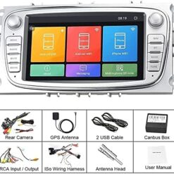 PANTALLA 7" FORD FOCUS OVALADA 1-16GB