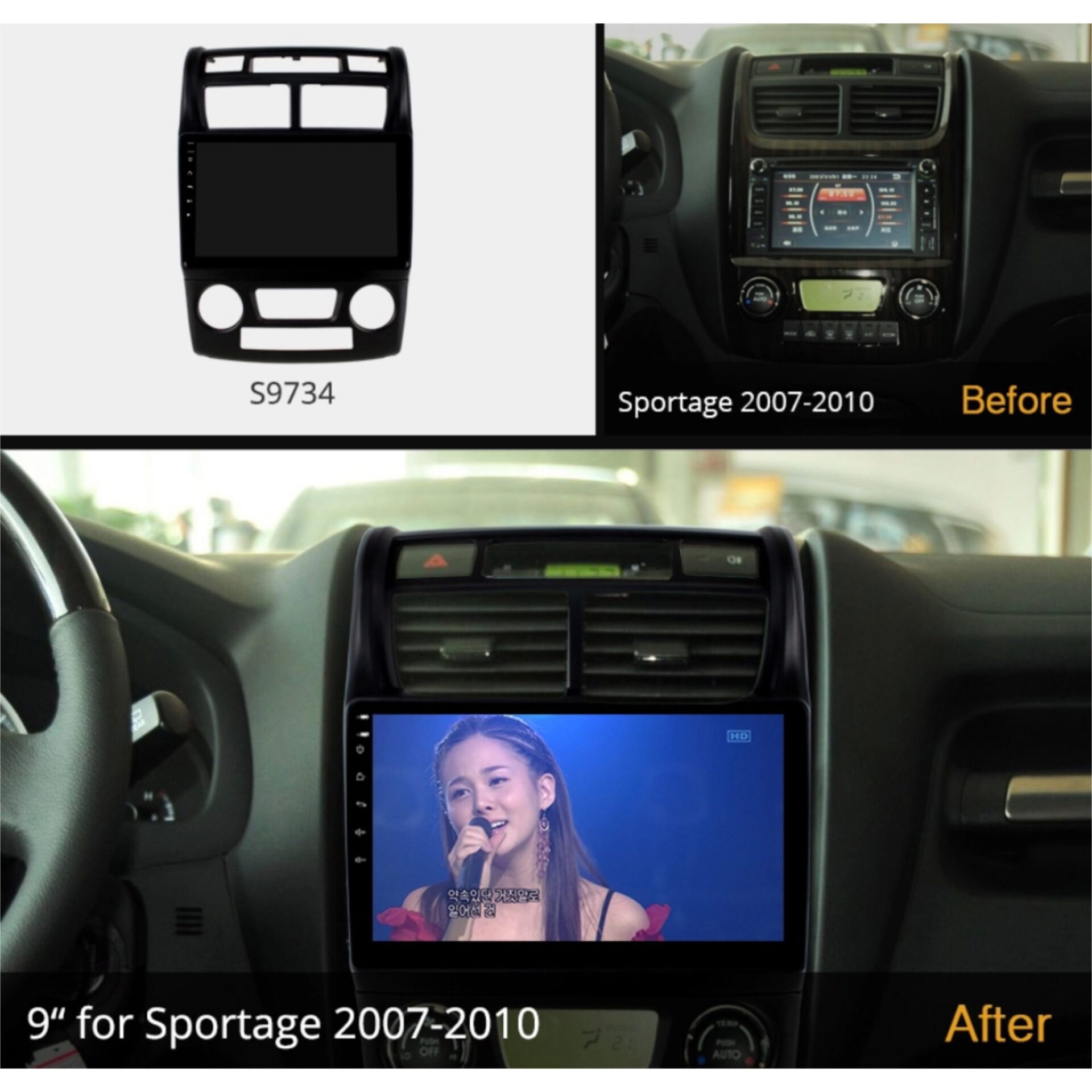 Kit 9" Kia Sportage del 2007-2010 - Imagen 2