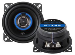 AUTOTEK Altavoces Coaxiales de 2 Vías de 100mm (4")