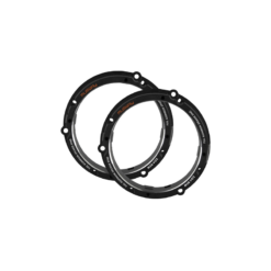 Musway MSR-VO2 16,5 CM ANILLOS ADAPTADORES DE ALUMINIO (1 PAR/3+4-HOLE) PARA VOLKSWAGEN/SEAT/SKODA