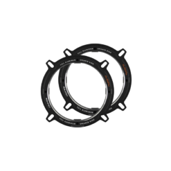 Musway MSR-HYKI1 16,5 CM ALUMINUM ADAPTER RINGS (1 PAIR/4-HOLE) FOR HYUNDAI/KIA