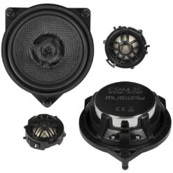 MUSWAY Sistema de Componentes de 2 Vías de 100mm (4”) para MERCEDES BENZ Clase C / GLC / E **