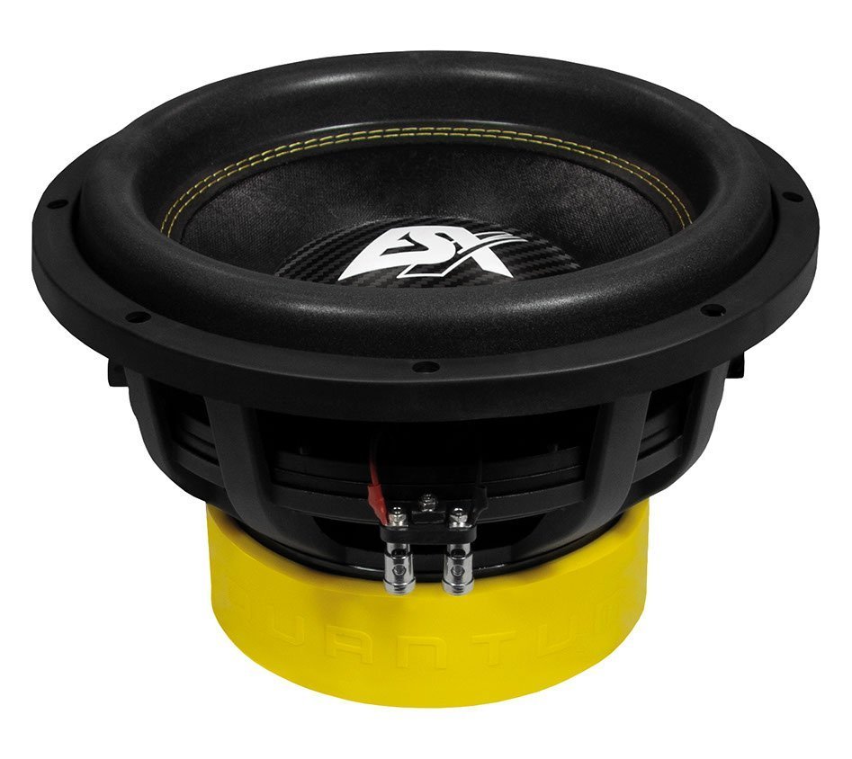 ESX QE1224 Diffusore Acustico 30cm (12'') - Subwoofer 800/1600W, Doppia Bobina 4+4 Ohm, SPL 145dB