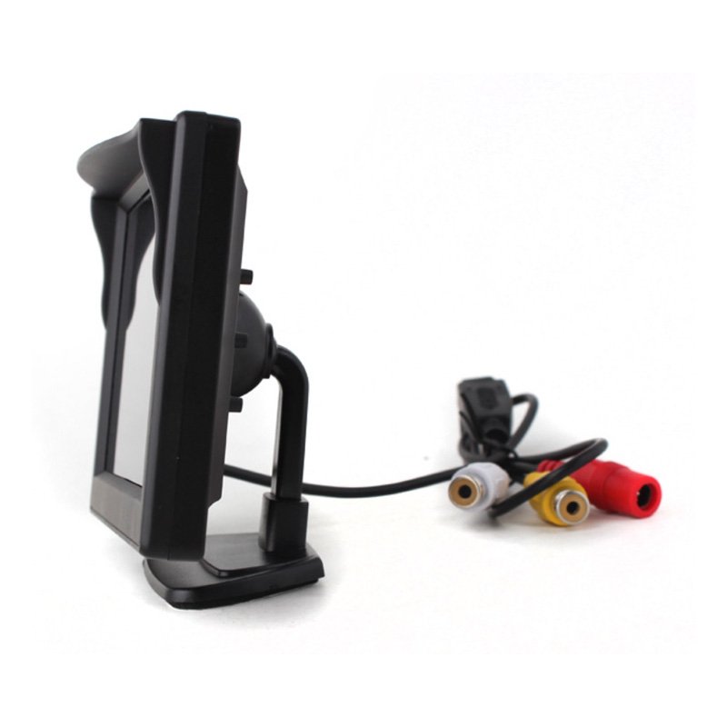 Monitor 5" TFT Universal 480x234 RGB con 2 Canales de Entrada RCA para Vehículos de 12V para Cámara de Aparcamiento - Imagen 4