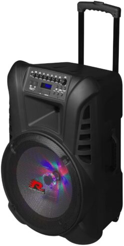 RENEGADE E-BOXX15 Evento Active-Box móvil máquina de discoparty