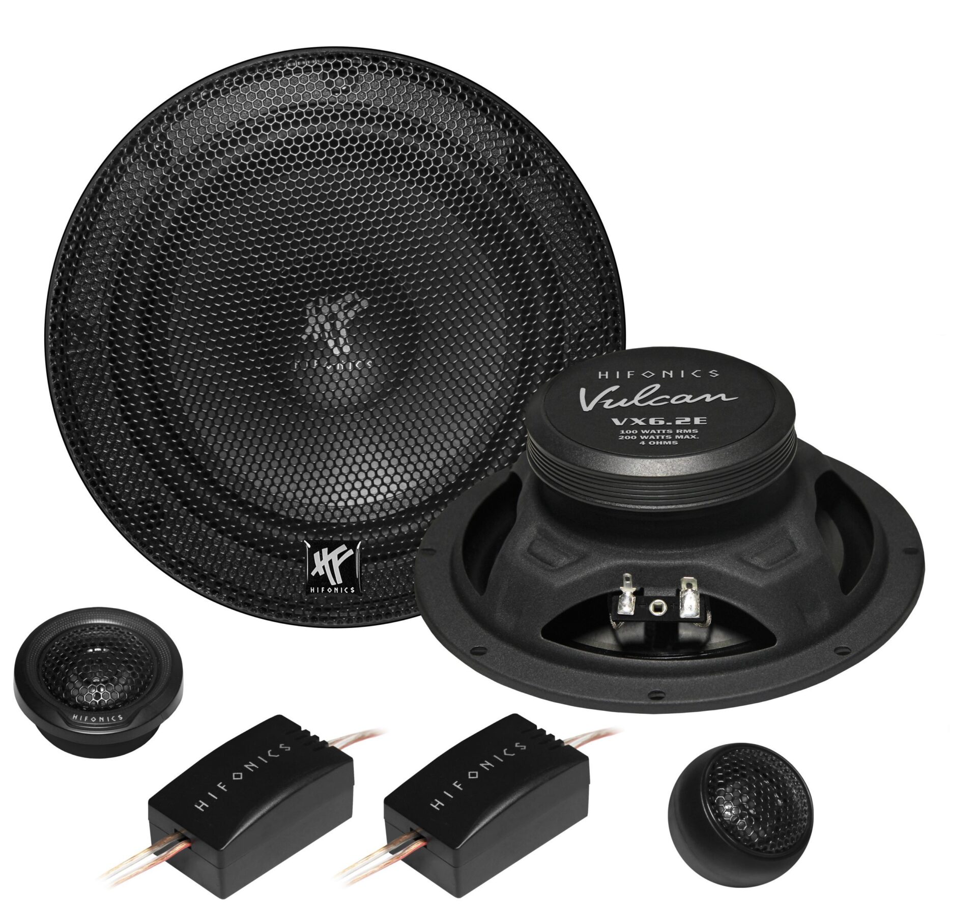 Sistema de componentes de 2 vías de 16,5 cm (6,5")-HIFONICS