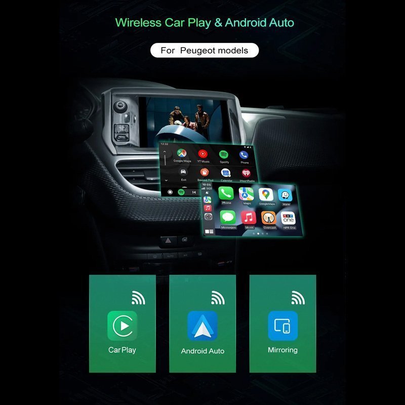 Interface Carplay + Android Auto Peugeot Citroen para Pantallas de Origen - Imagen 9
