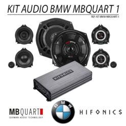 Kit Compuesto 1 de Altavoces MBQUART para BMW