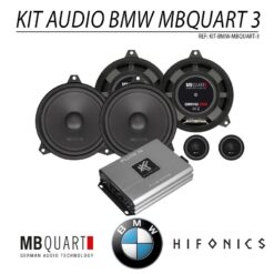 Kit Compuesto 3 de Altavoces MBQUART para BMW