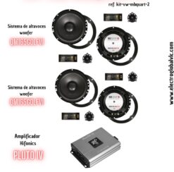 Kit Compuesto 2 de Altavoces para Volkswagen VW