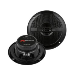Renegade RXM62B Altavoces Exteriores Negros de 6.5″ Coaxiales de 2 Vías de 200W Máximo
