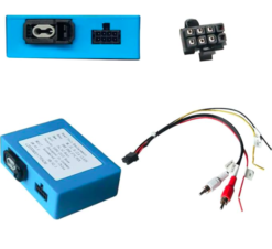 Decodificador de Fibra óptica de Radio estéreo para Coche, la mayoría de Las Cajas para Mercedes Benz ML/R Series y Porsche Cayenne