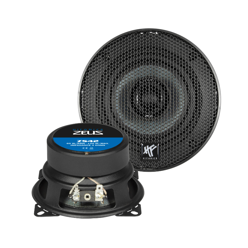 HiFonics ZS42 Altavoces coaxiales de 2 vías de 10 cm (4")