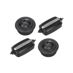 Crunch GTI6.2T Tweeters de 25 mm con cúpula de seda y imán de neodimio