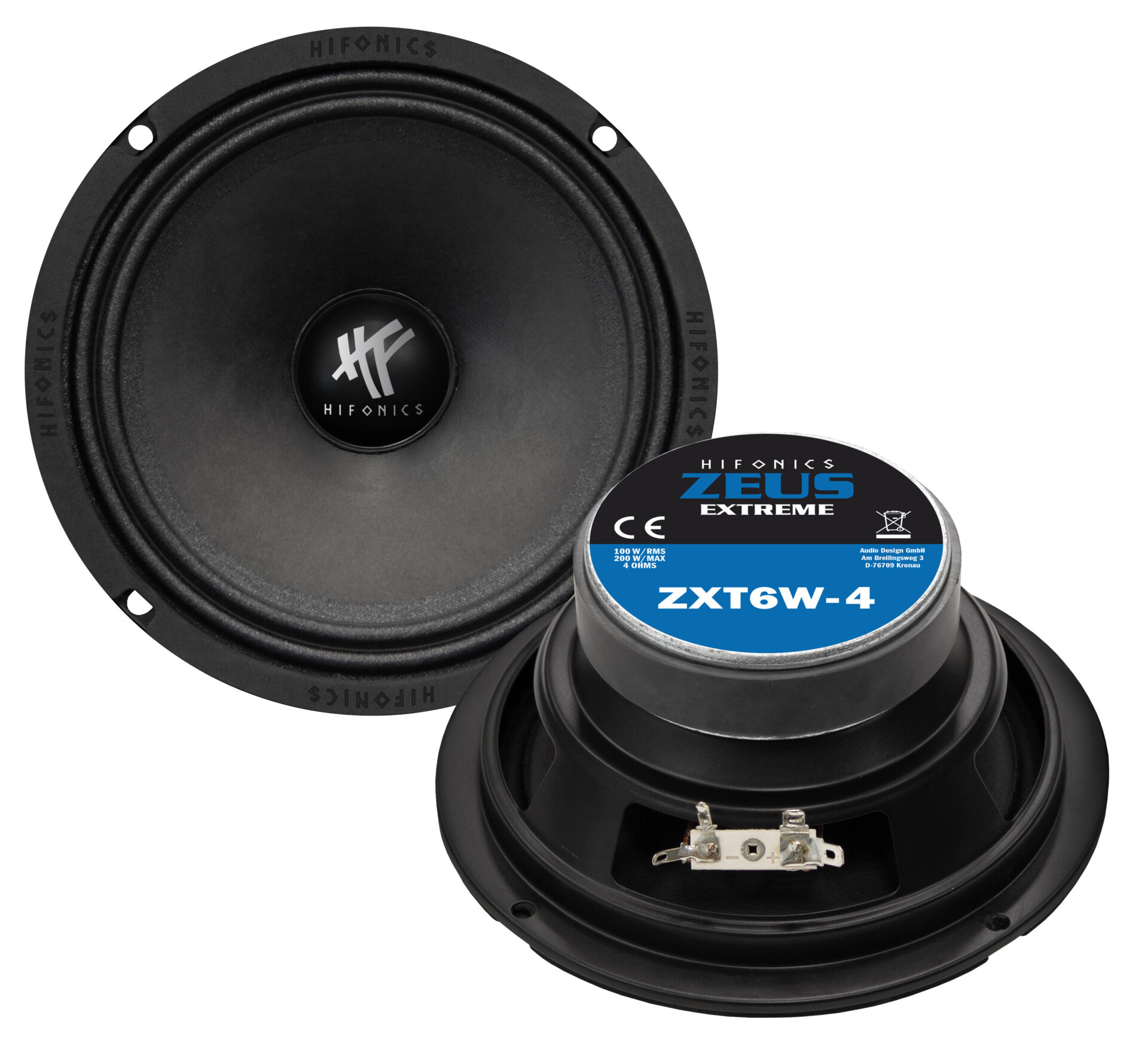 ZXT6W-4 16,5 cm (6.5") SPL Midbass Speakers